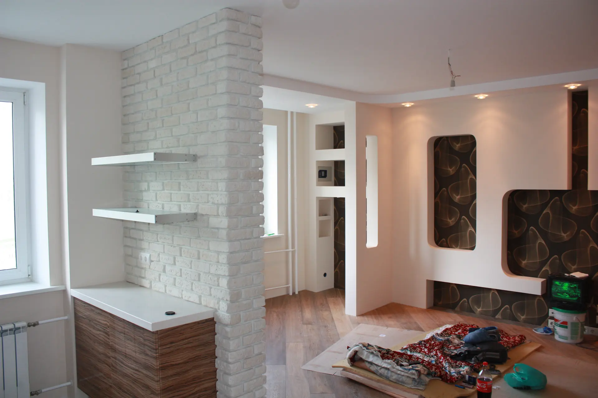 Ремонт квартиры на Виноградова в Москве: фотографии объекта, фото 6 — ремонт квартиры в Москве