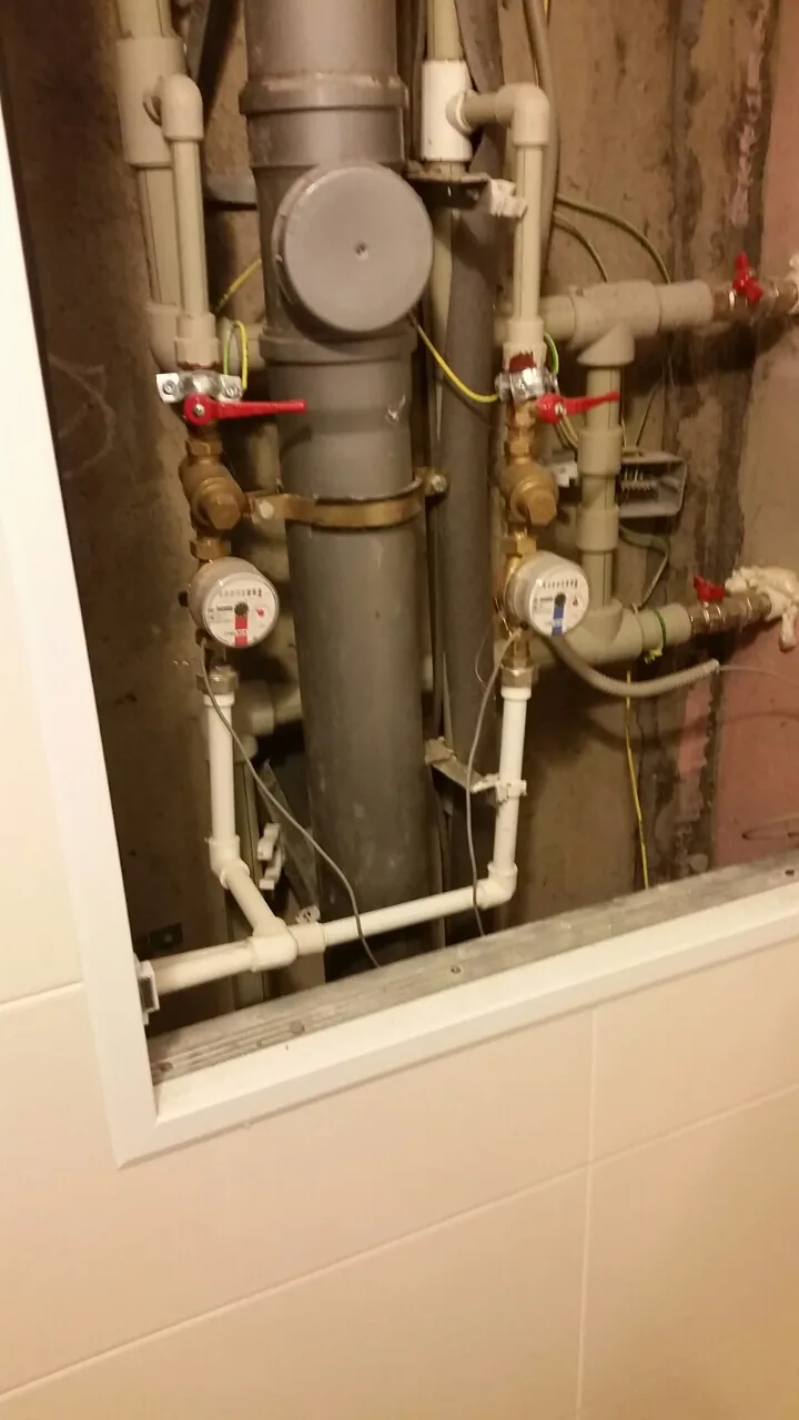 Инженерные коммуникации санузла при ремонте квартиры в Москве