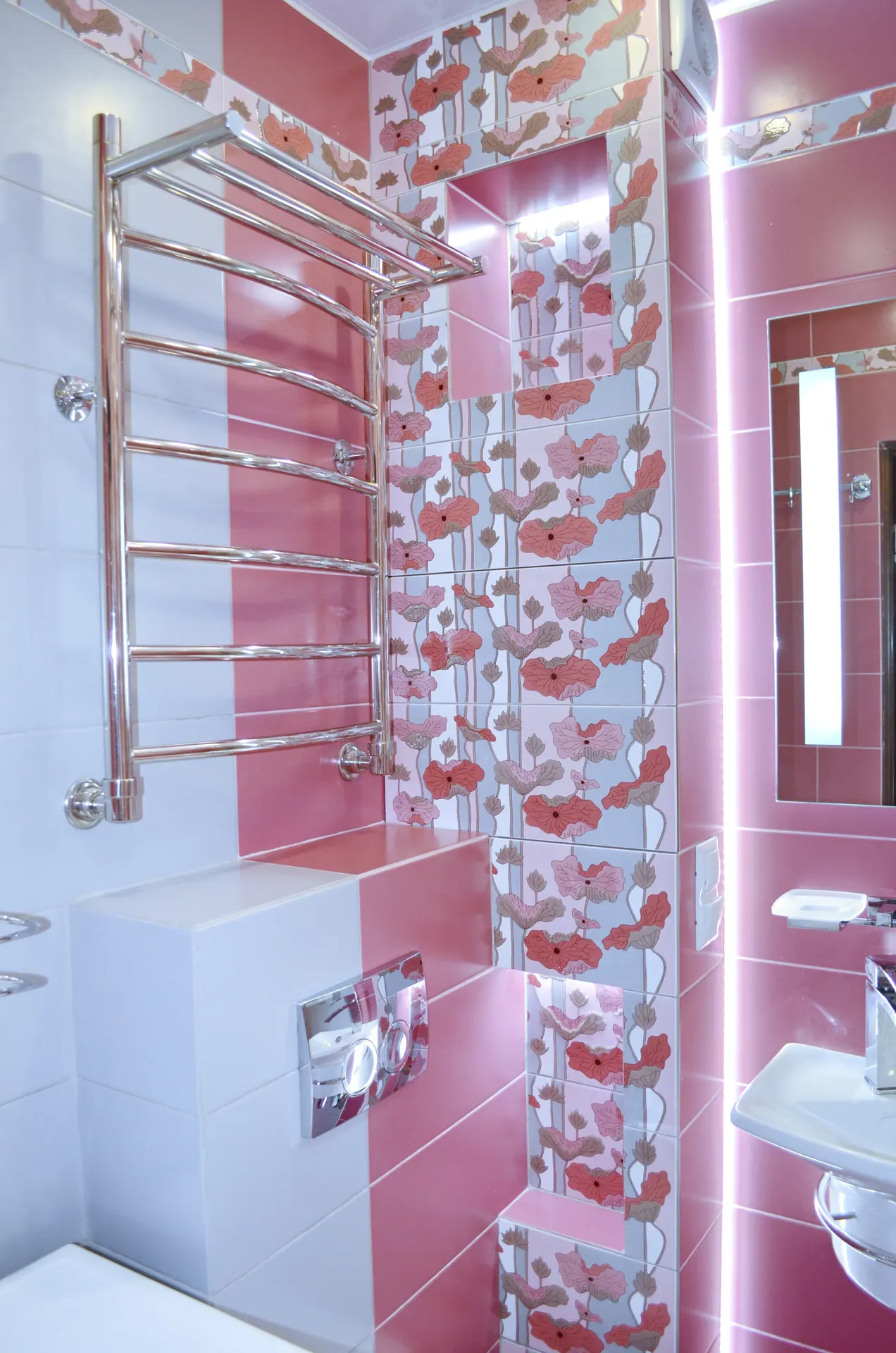 Ремонт ванной комнаты в Москве: фотографии объекта, фото 29 — ремонт квартиры в Москве