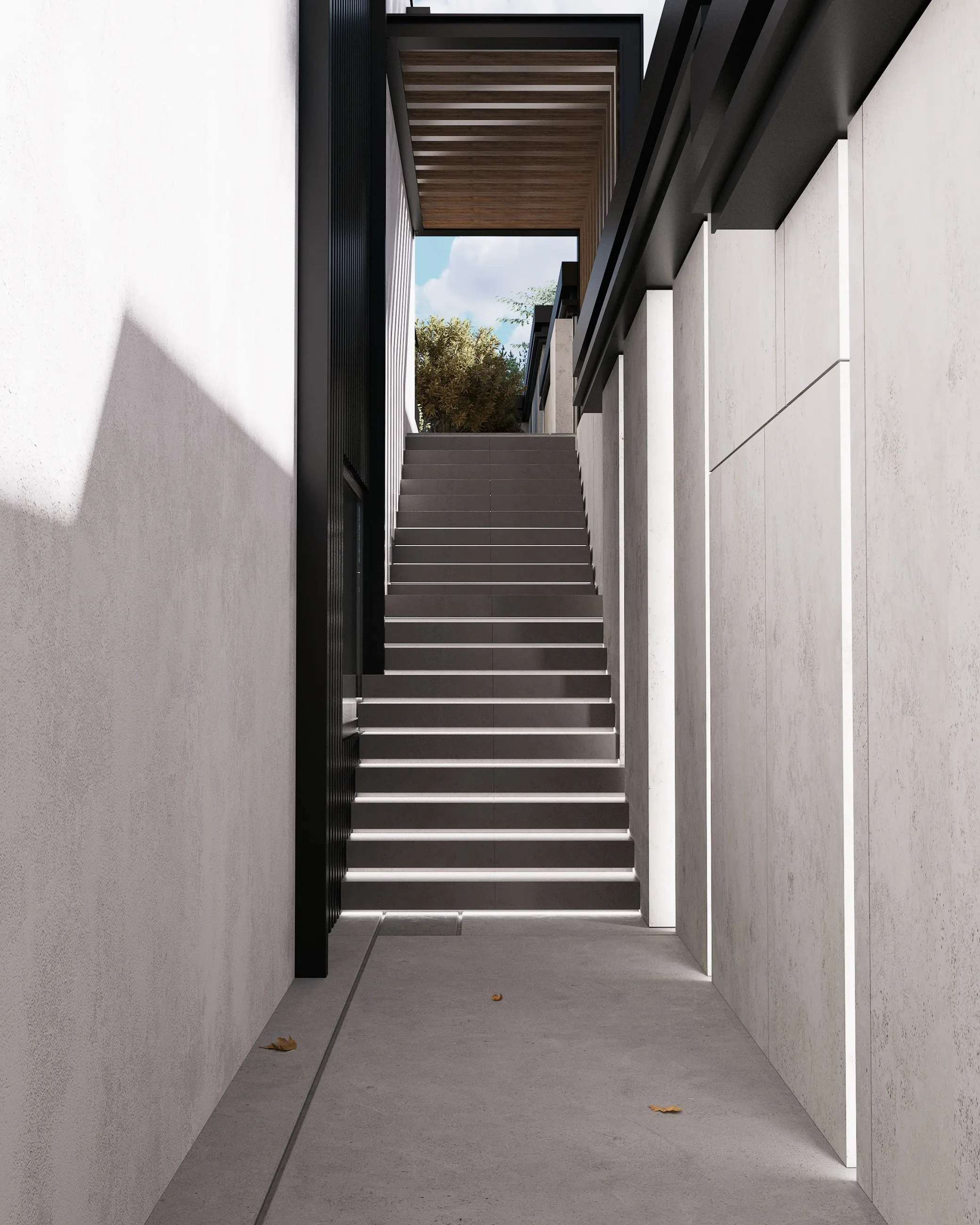 Визуализация интерьера частного дома