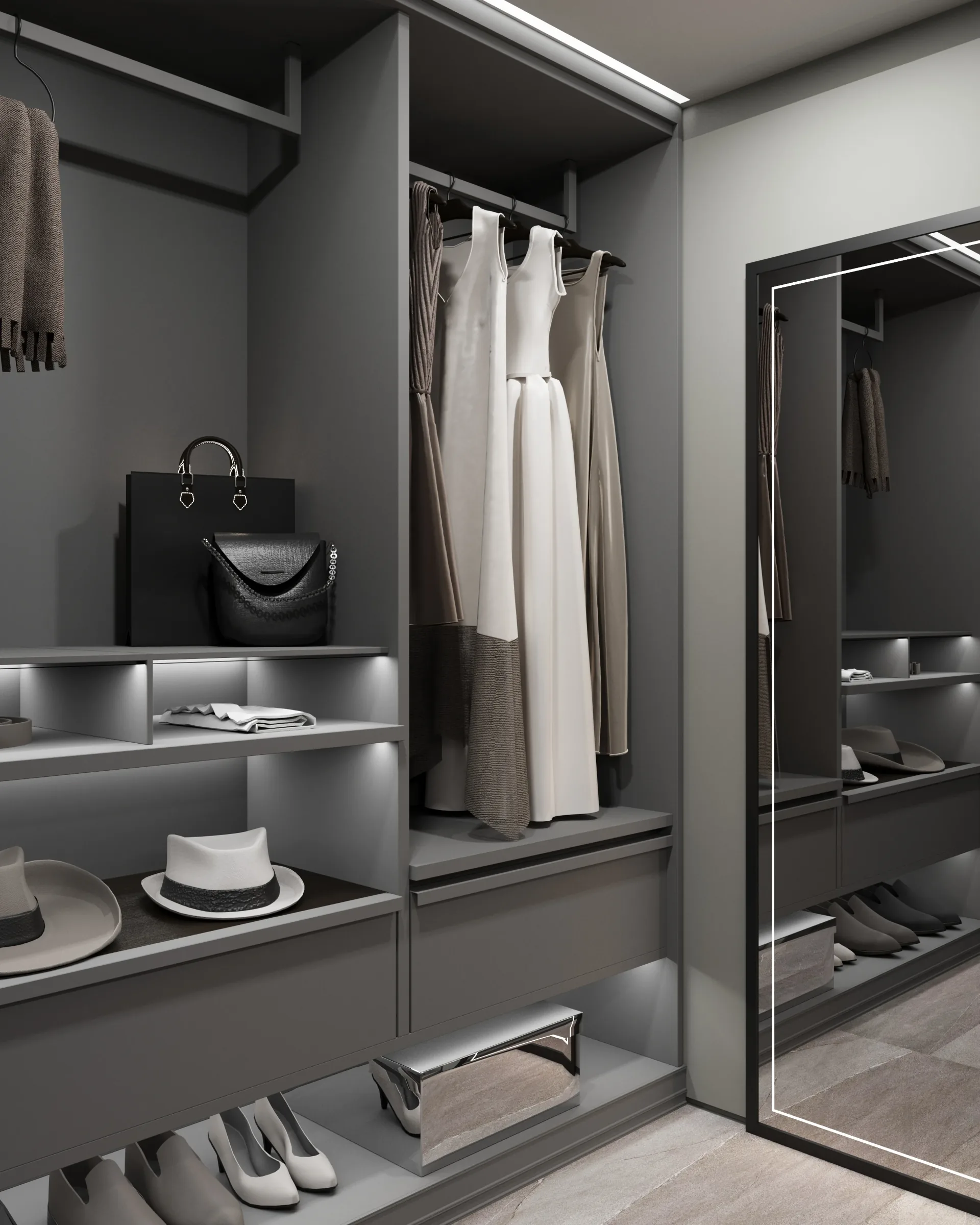 Гардеробные, фото 6