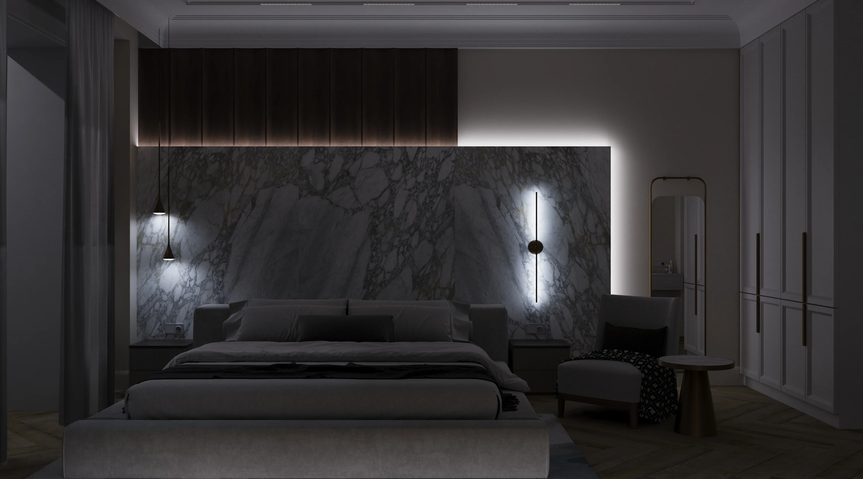 Спальни, фото 55