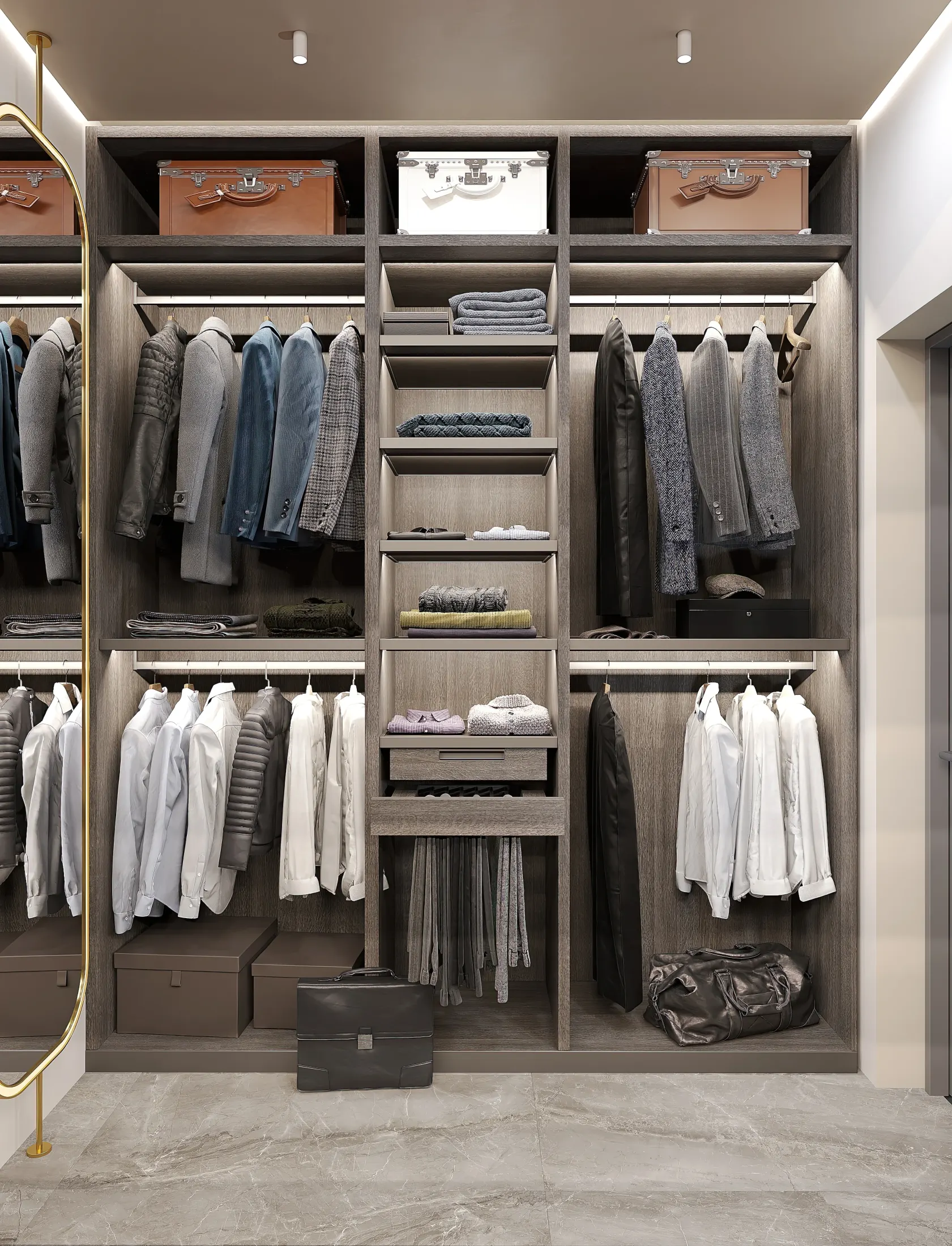 Гардеробные, фото 9